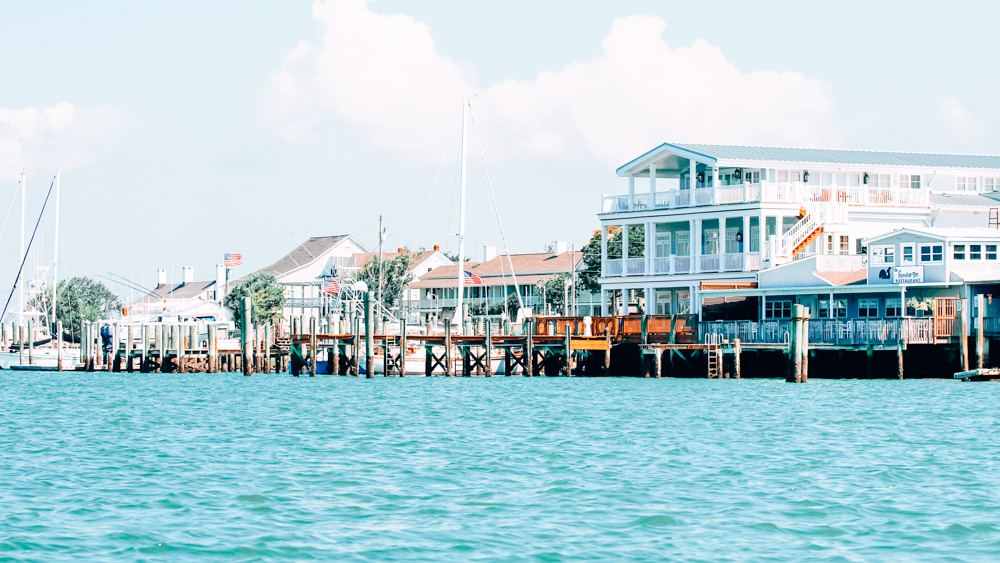 View of Beaufort, one of the best small towns in Eastern North Carolina
