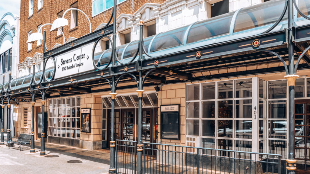 Outside of the Stevens Center, one of the best rainy day activities in Winston-Salem