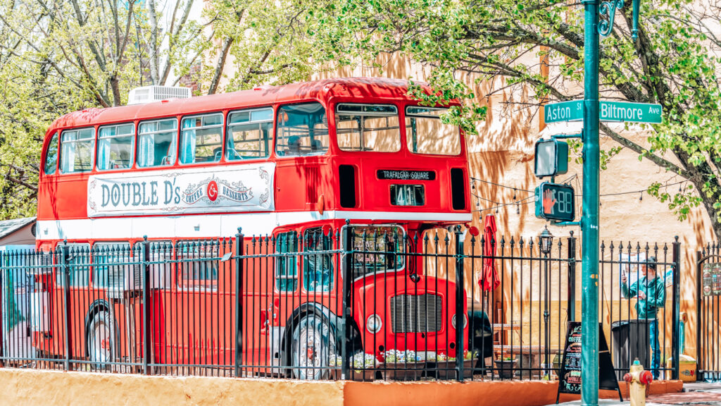 Double D's Coffee & Desserts, one of the best date ideas in Asheville, NC