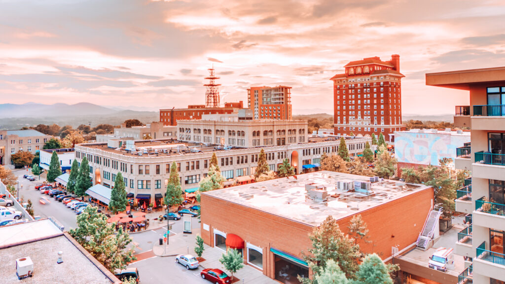 Grove Arcade, one of the best things to do in Asheville, NC