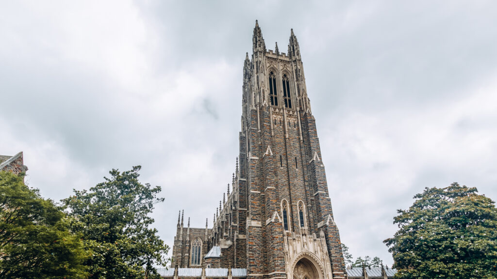 Rainy day in Durham, NC