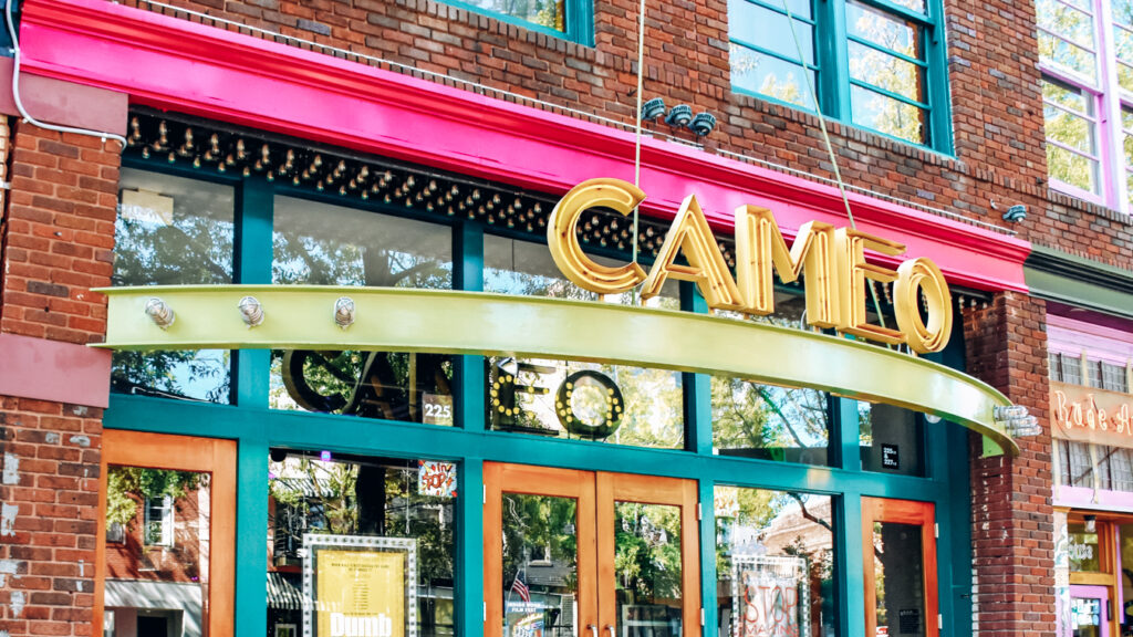 Cameo Art House Theater, one of the best date ideas in Fayetteville, NC