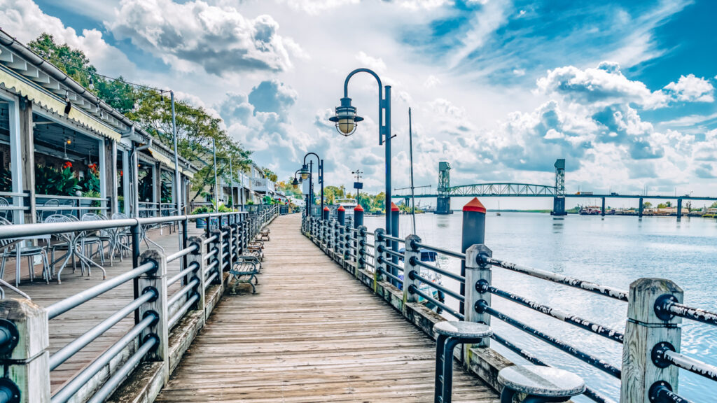 Wilmington Riverwalk, one of the best things to do in Wilmington, NC
