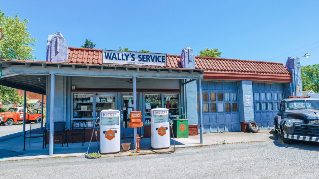 Wally's Service Station, one of the best things to do in Mount Airy, NC