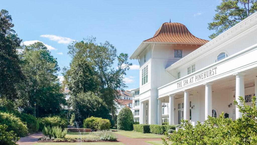 The Spa at Pinehurst, one of the best things to do in Pinehurst, NC