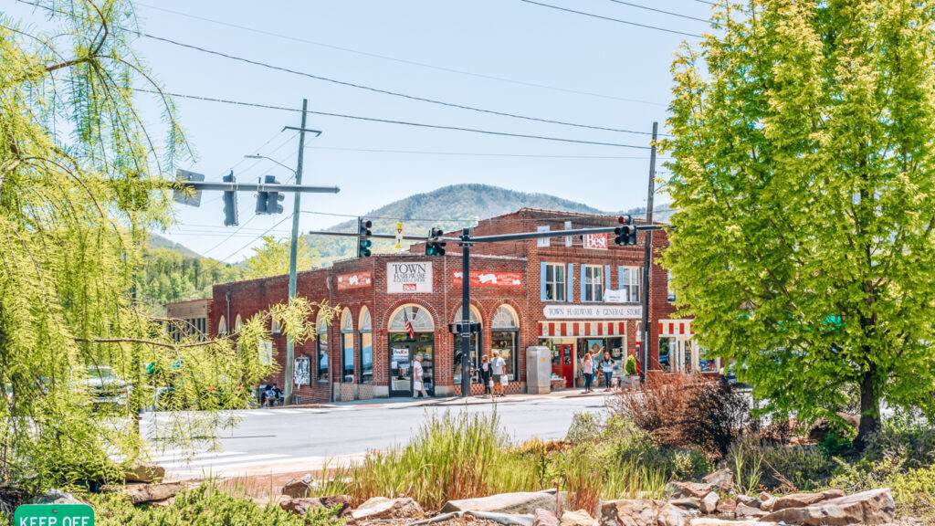Black Mountain, one of the best small towns near Raleigh, NC