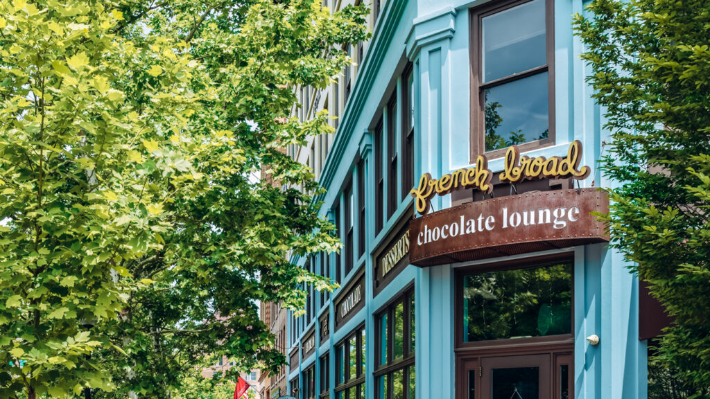French Broad Chocolates, one of the best places for ice cream in Asheville