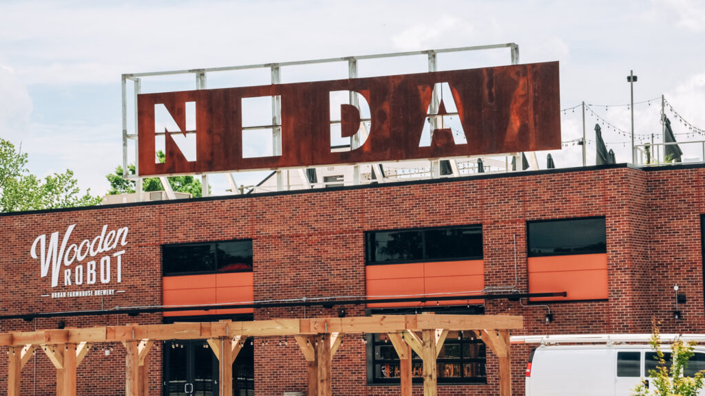 Wooden Robot Brewery, one of the best breweries in Charlotte, NC