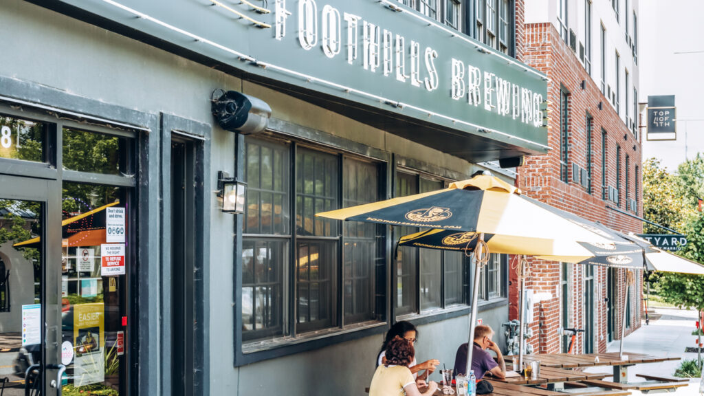 Foothills Brewing, one of the best breweries in Winston-Salem